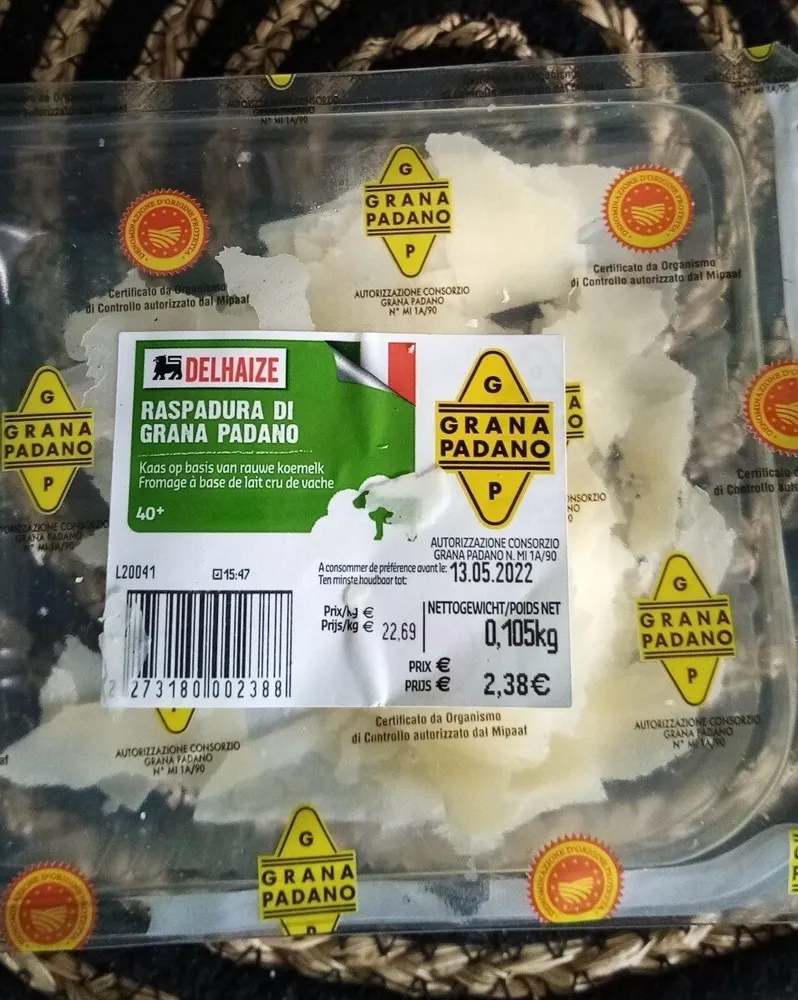 Raspadura di grana padano