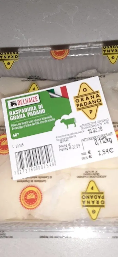 Raspadura di grana padano