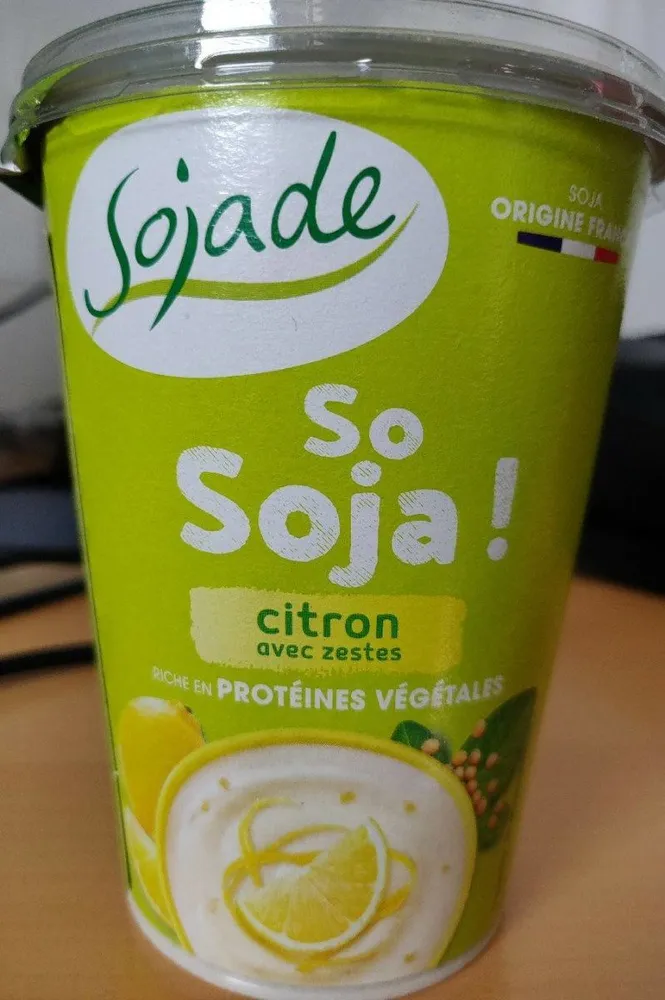 So Soja ! Citron avec zeste