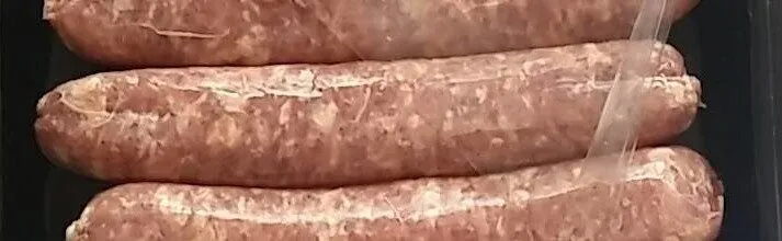 Saucisse nature