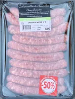 Chipolatas nature x10