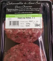 Pavés au persil
