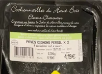 Paves oignons persil