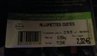 Allumettes cuites