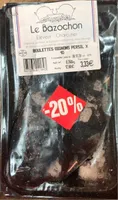 Boulettes oognons persil