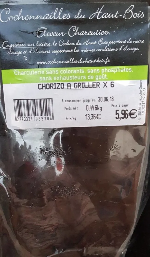 Cochonnailles du haut bpis