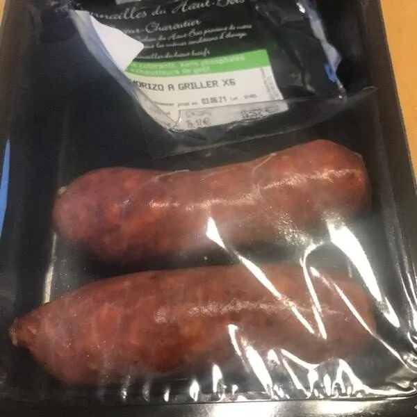Chorizo a griller