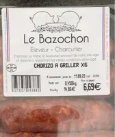 Chorizo a griller