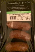 Mini-saucisses précuites fumées cuites