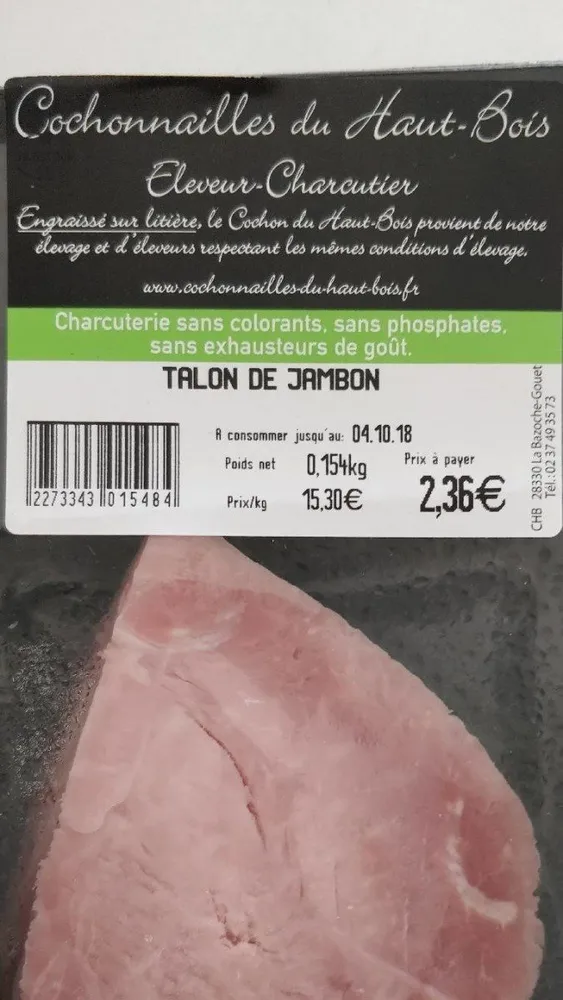Talon de jambon