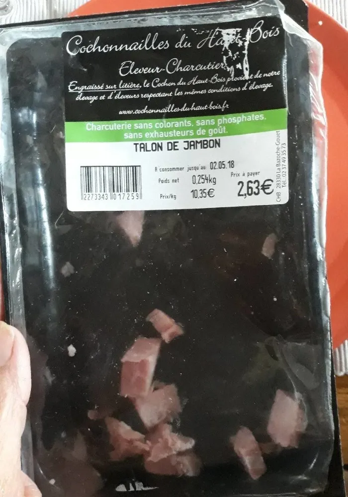 Talon de jambon de porc
