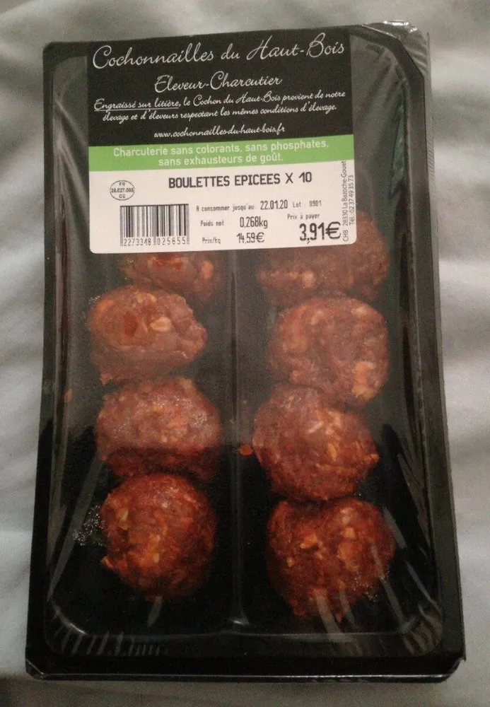 Boulettes épicées