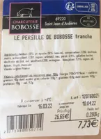 Le persille de bobosse