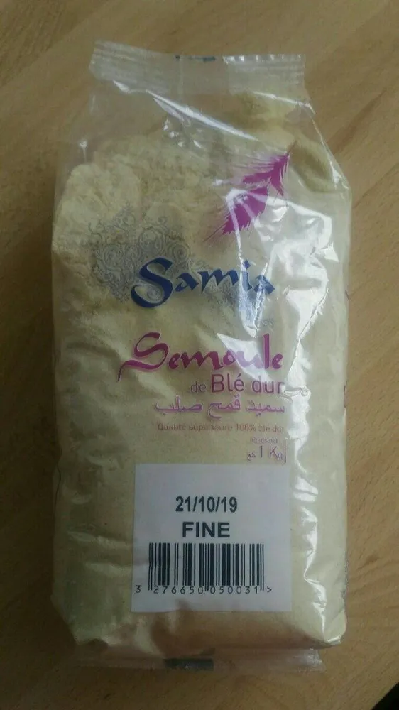 Semoule de blé dur