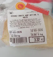 Ossau- iraty aop affiné 8 mois