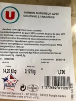 Jambon superieur avc couenne