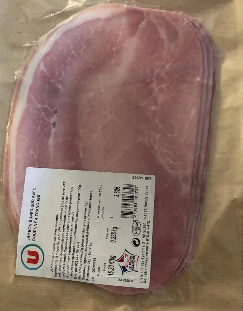 Jambon blanc