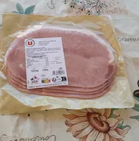As jambon cuit supérieur avec couenne