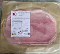 Jambon cuit supérieur avec couenne