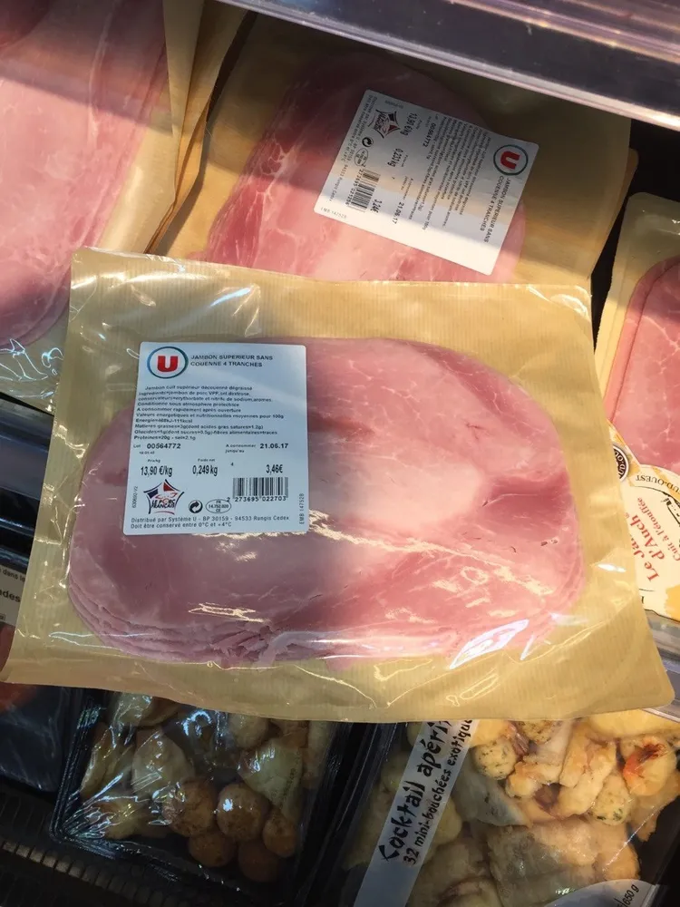 Jambon sous vide
