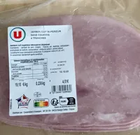 Jambon cuit supérieur sans couenne