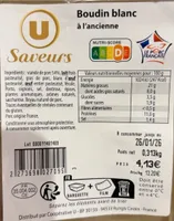 Boudin blanc à l’ancienne