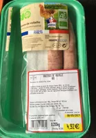 Saucisses volaille bio