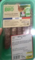 Saucisses de volaille