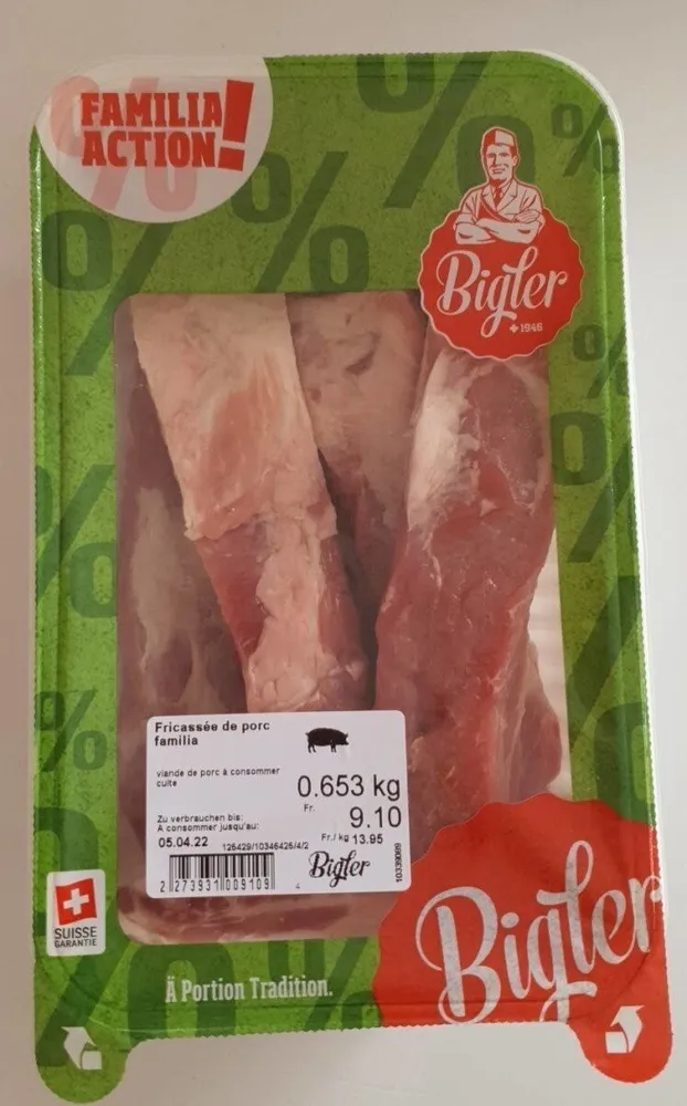 Fricassée de porc