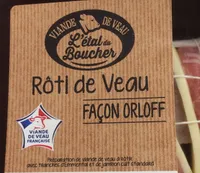 Roti de veau facon orloff