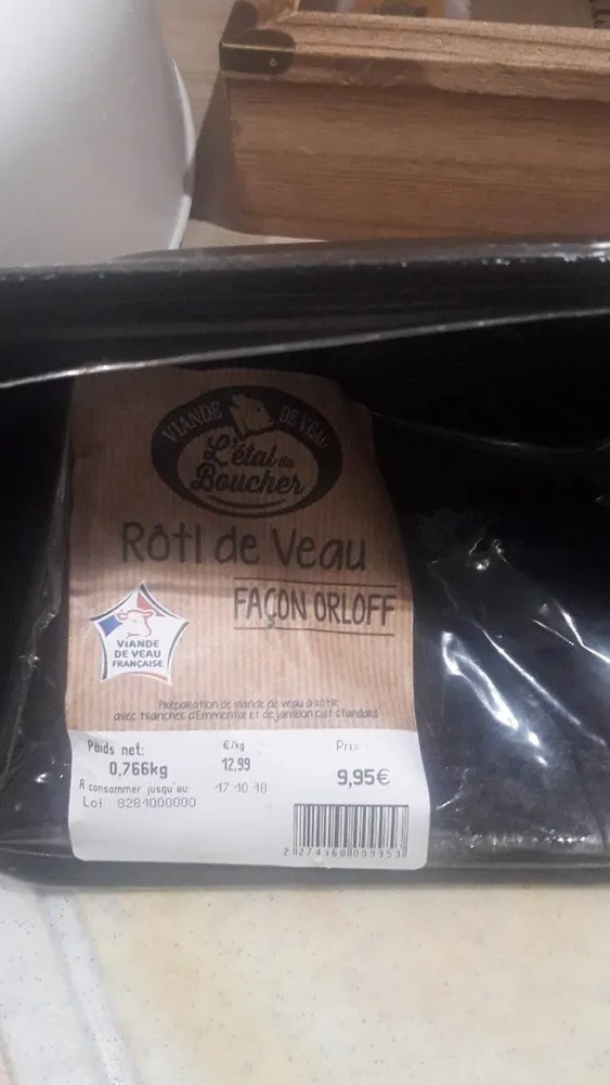 Rôti de veau façon orloff