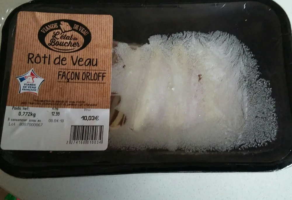 Rôti de veau orloff
