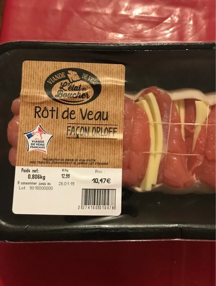 Roti de veau orloff