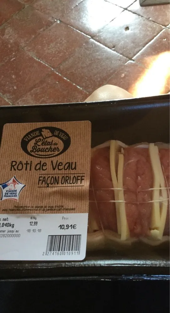 Roti de veau
