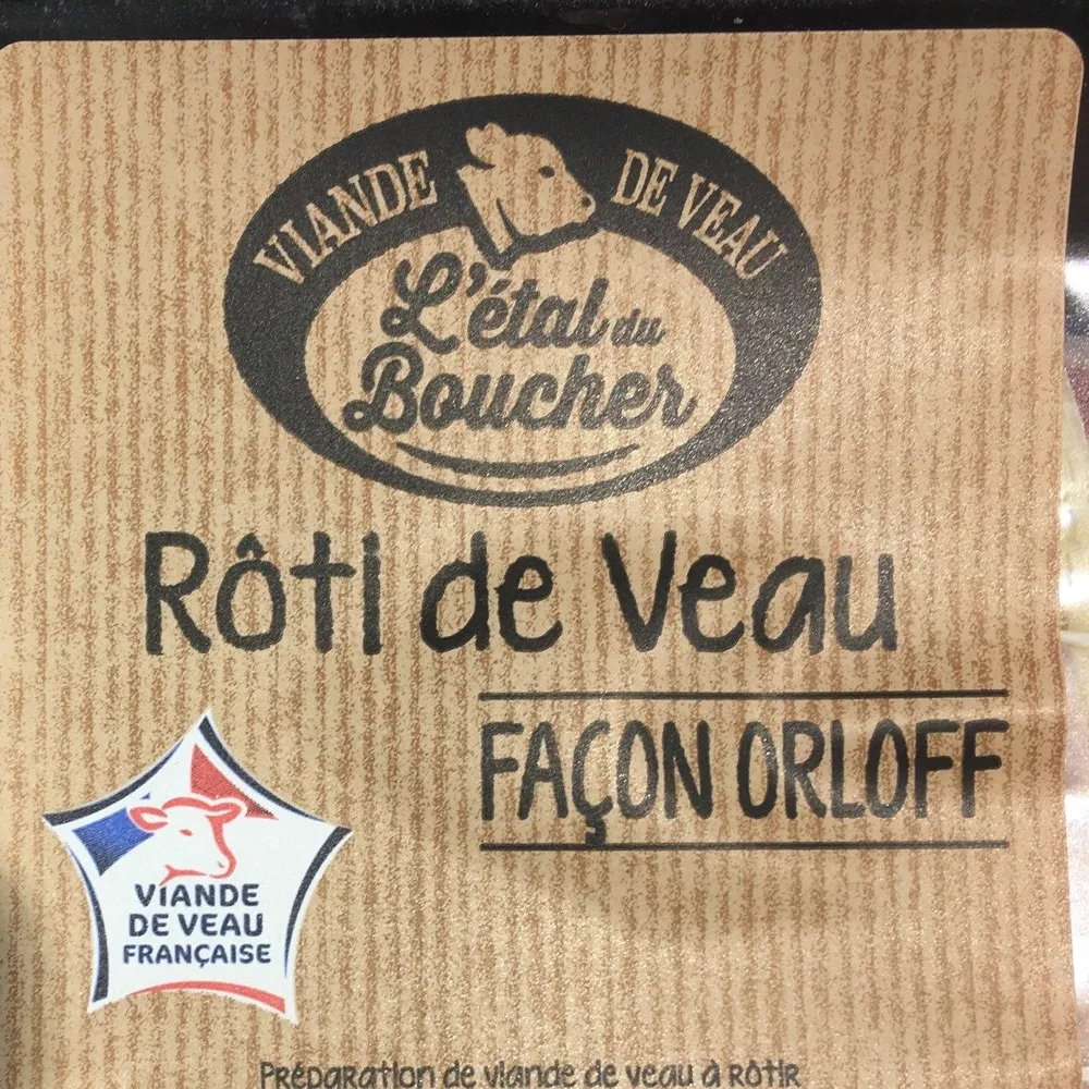 Roti de veau façon orloff