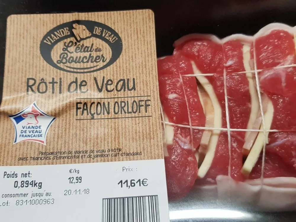 Rôti de veau façon orloff