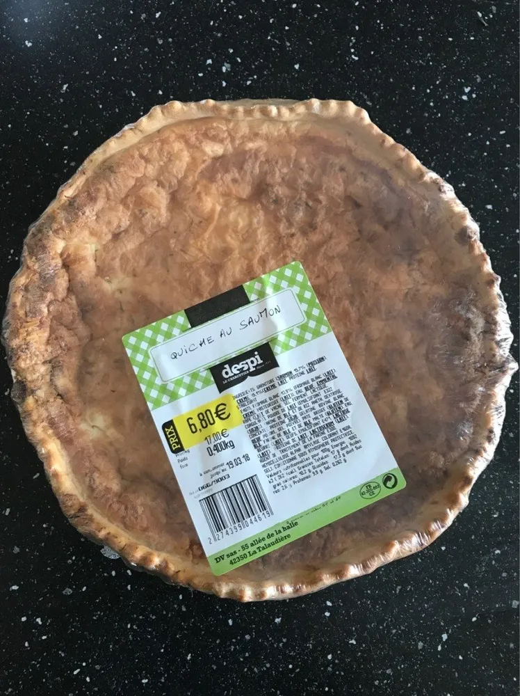 Quiche au saumon