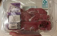 Chuletas de pavo al ajillo