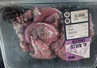 Chuletas de contramuslo de pavo al ajillo
