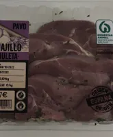 Pavo al  ajillo de chuleta