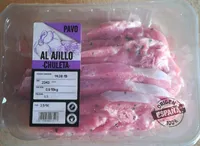 Chuleta de pavo al ajillo