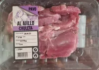 Chuleta de Pavo al ajillo