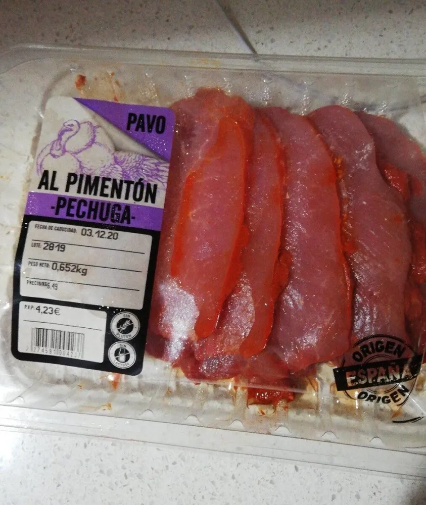 Pechuga al pimenton