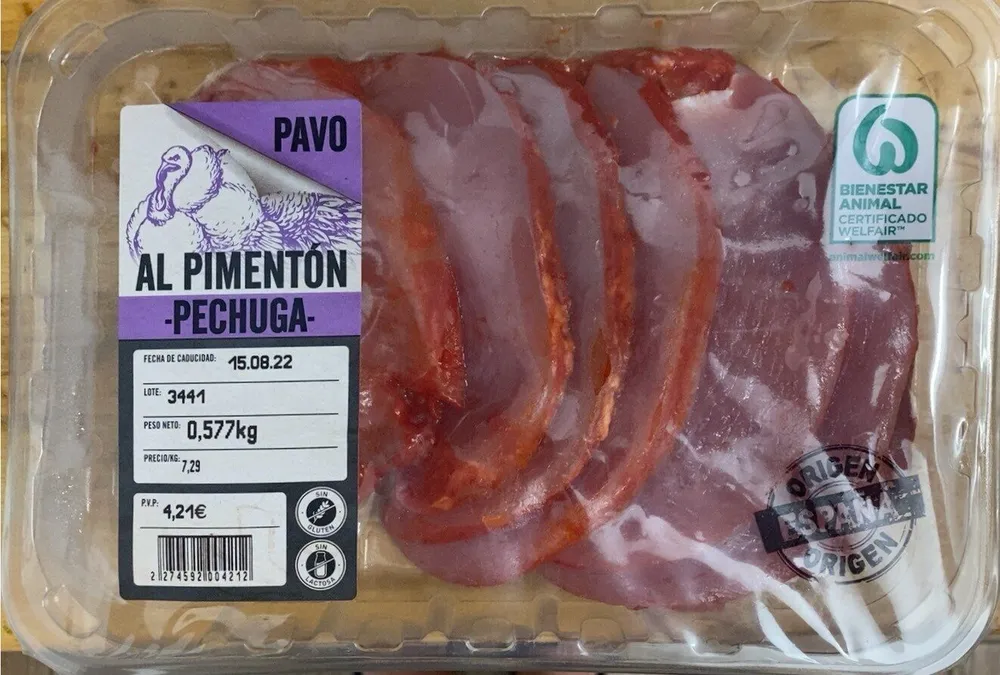 Pavo al pimentón