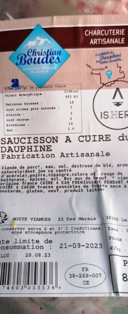 saucisson a cuire