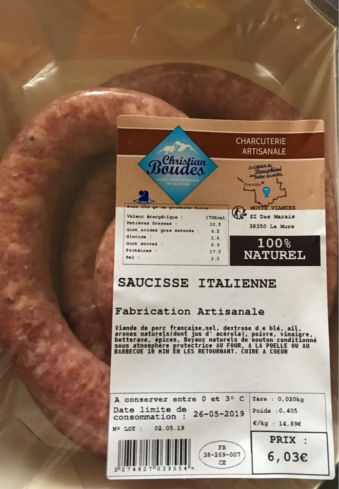 Saucisse Italienne