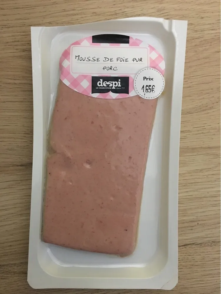 Mousse de foie pur porc