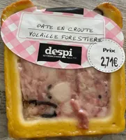 Pate en croute volaillle Forestiere