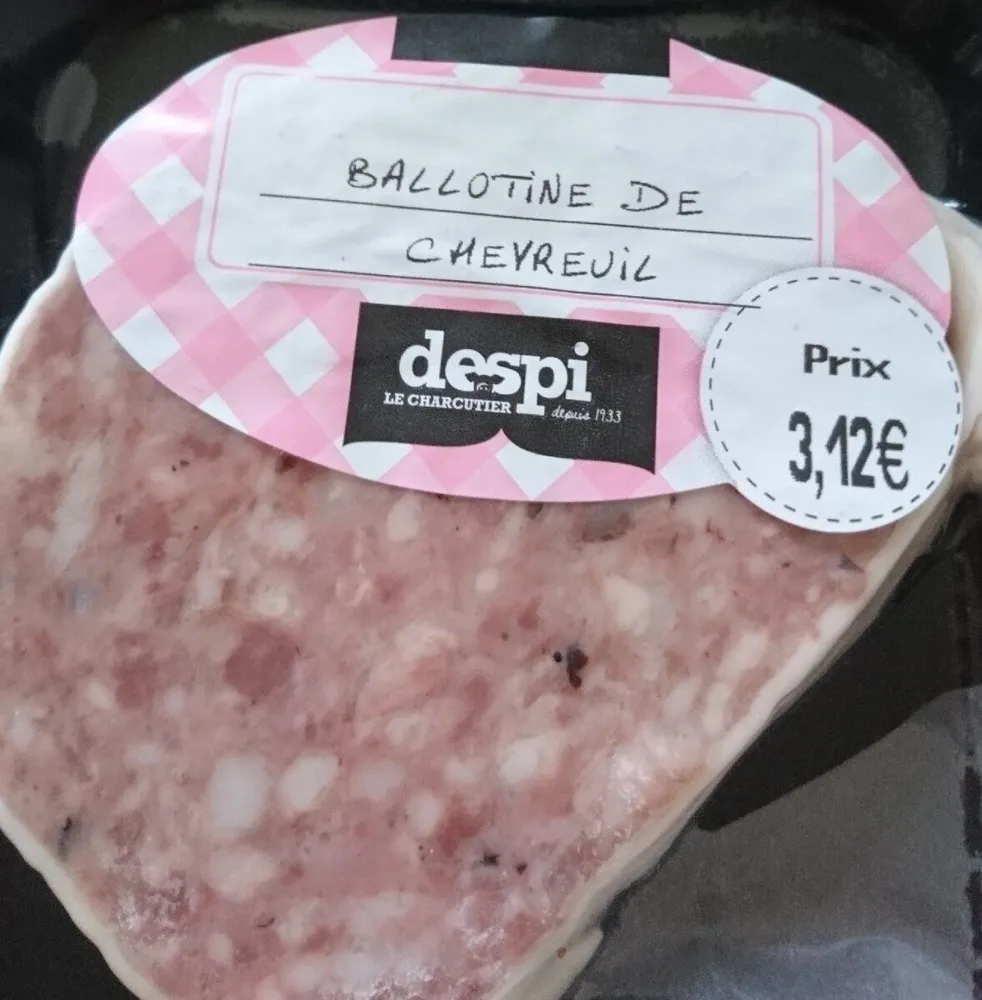 Ballotine de Chevreuil