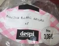 Boudin blanc nature